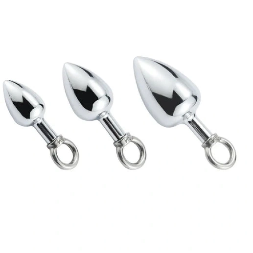 Cock Hook Anal DiscreetChoice Steel 4663 Set Ring Stainless with 1212